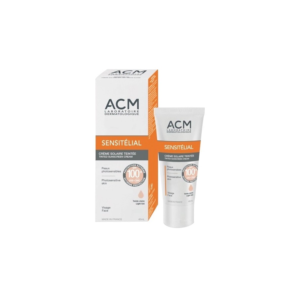 ACM SENSITELIAL SUNSCREEN CREAM LIGHT SPF100 40 ML Alshafi